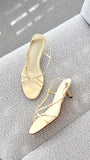 Flossie Heel Yellow