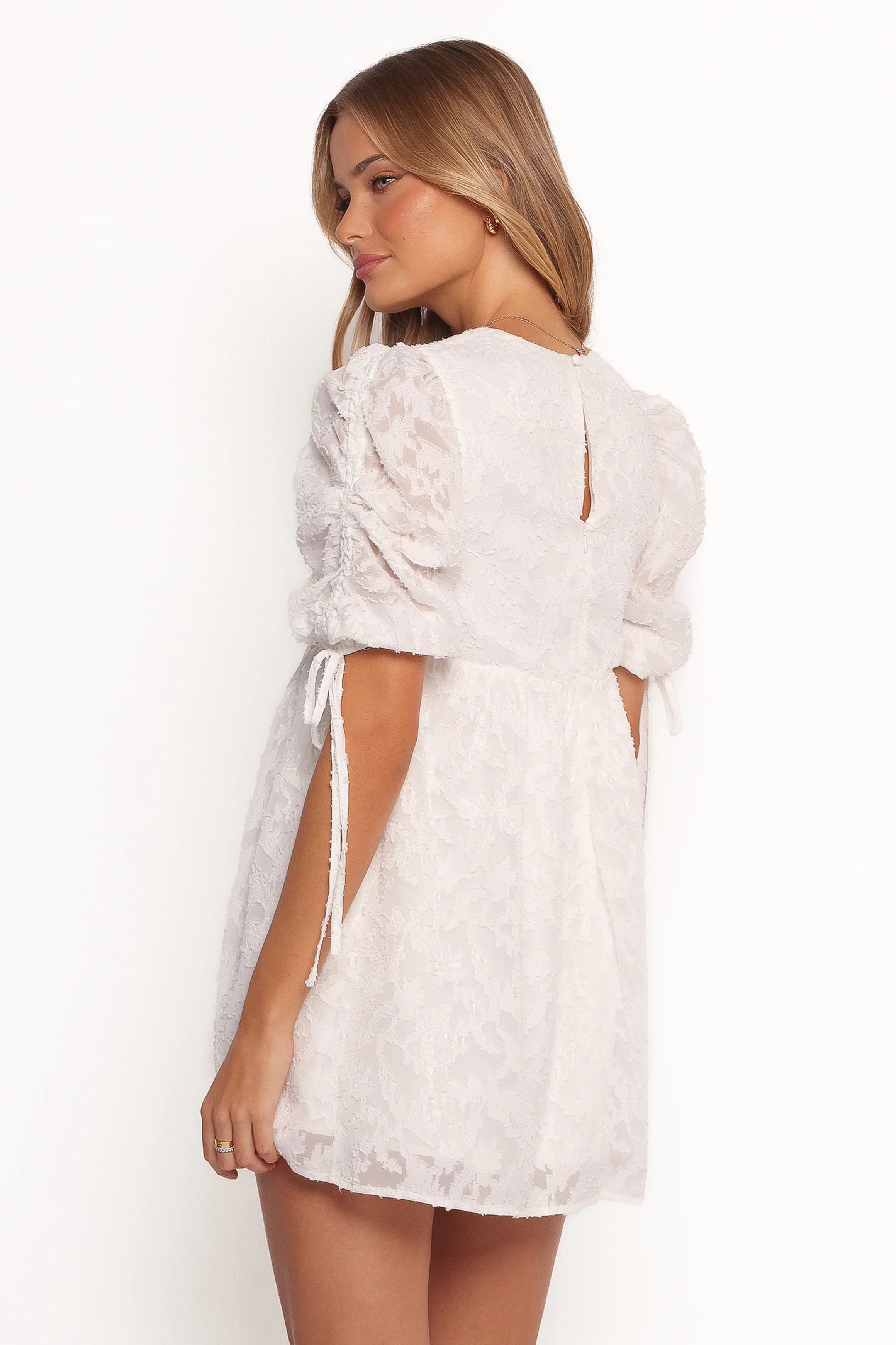 Giselle Mini Dress White Floral