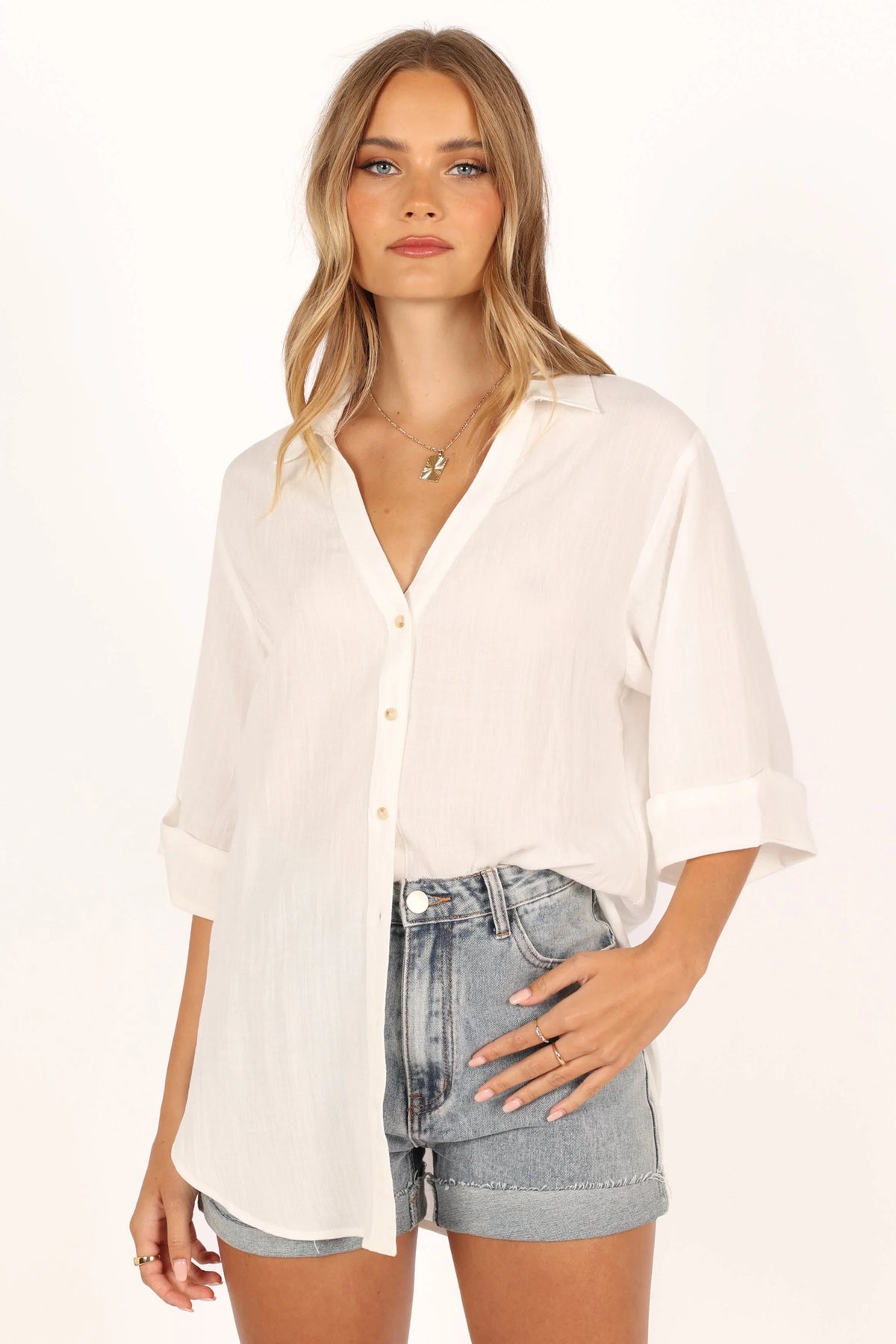 Gaia Shirt Ivory