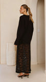 Naiva Oversized Knit Black