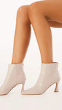 Scotty Boots Chalk Crinkle Patent