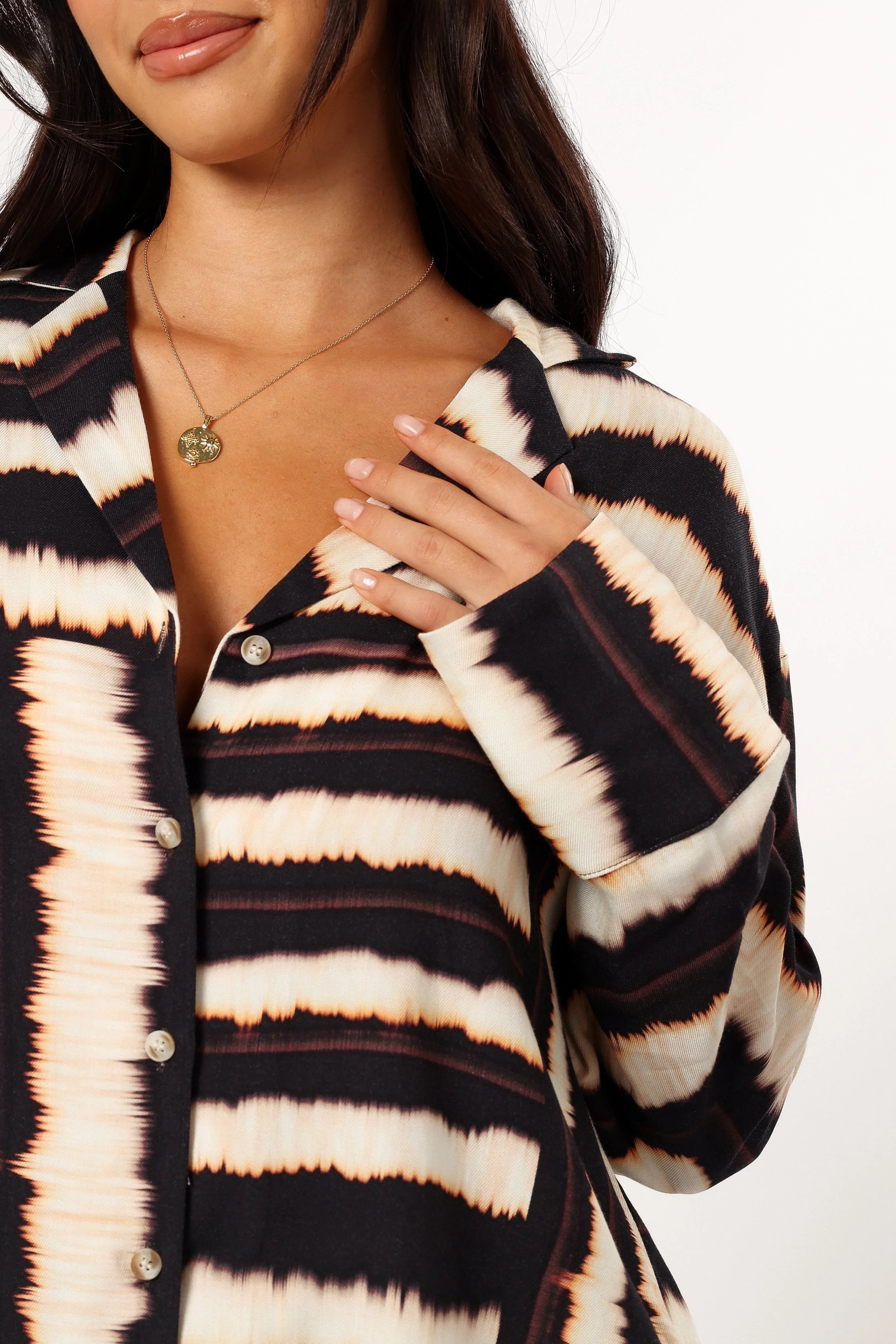 Sola Shirt Noria Print
