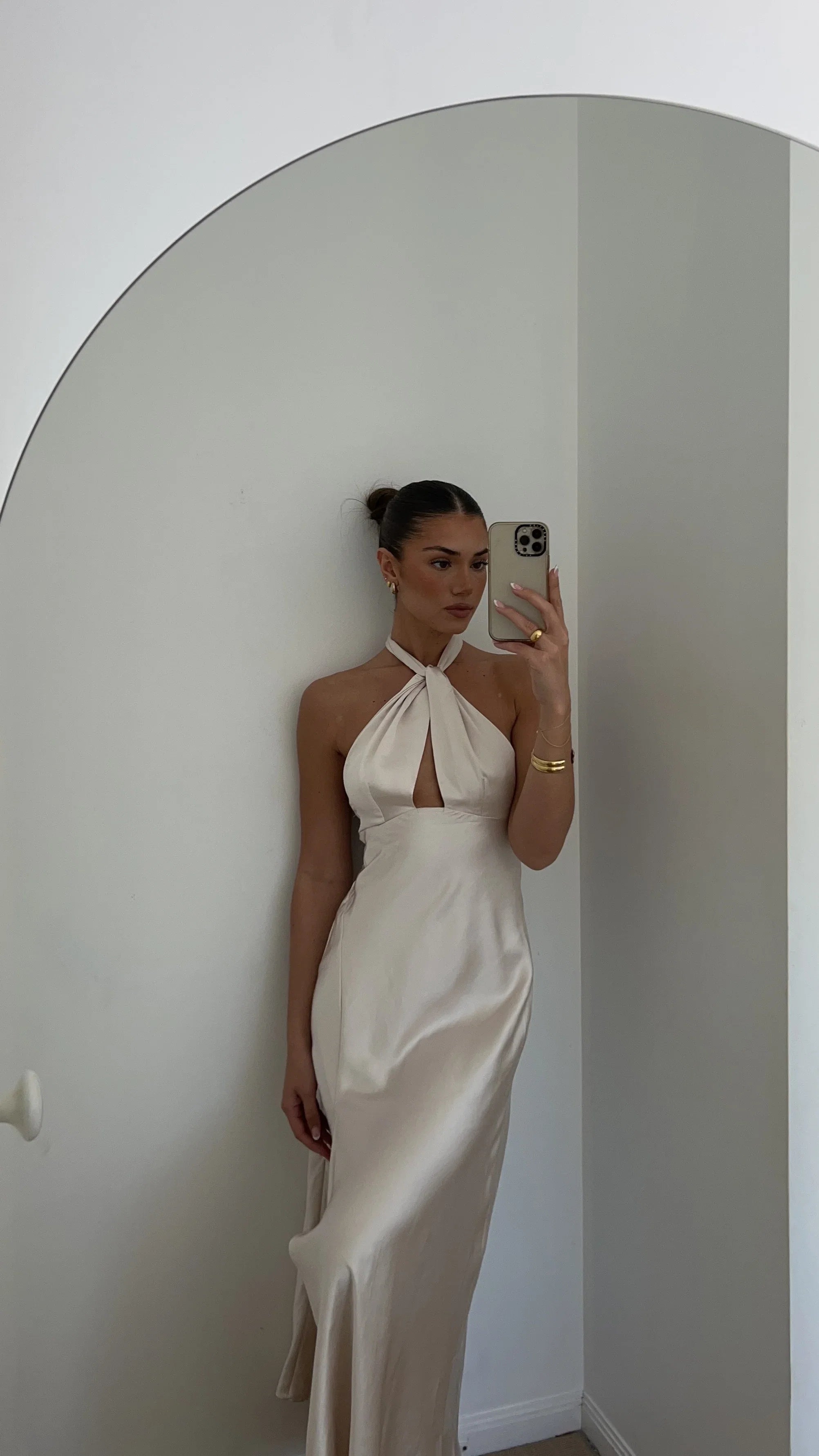 Amalia Maxi Dress Champagne