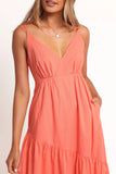 Forbes Maxi Dress Coral