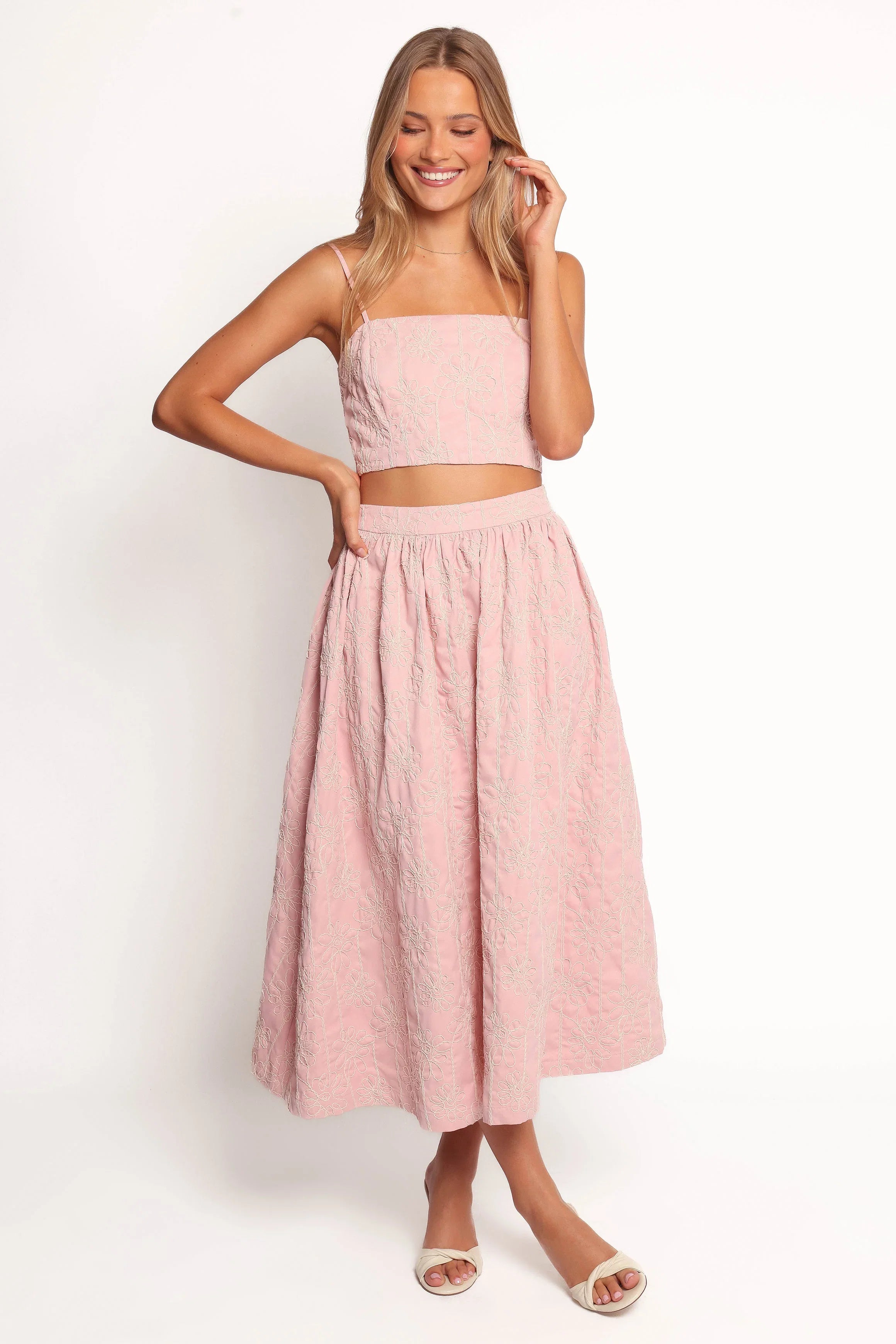 Jazara Skirt Set Pink