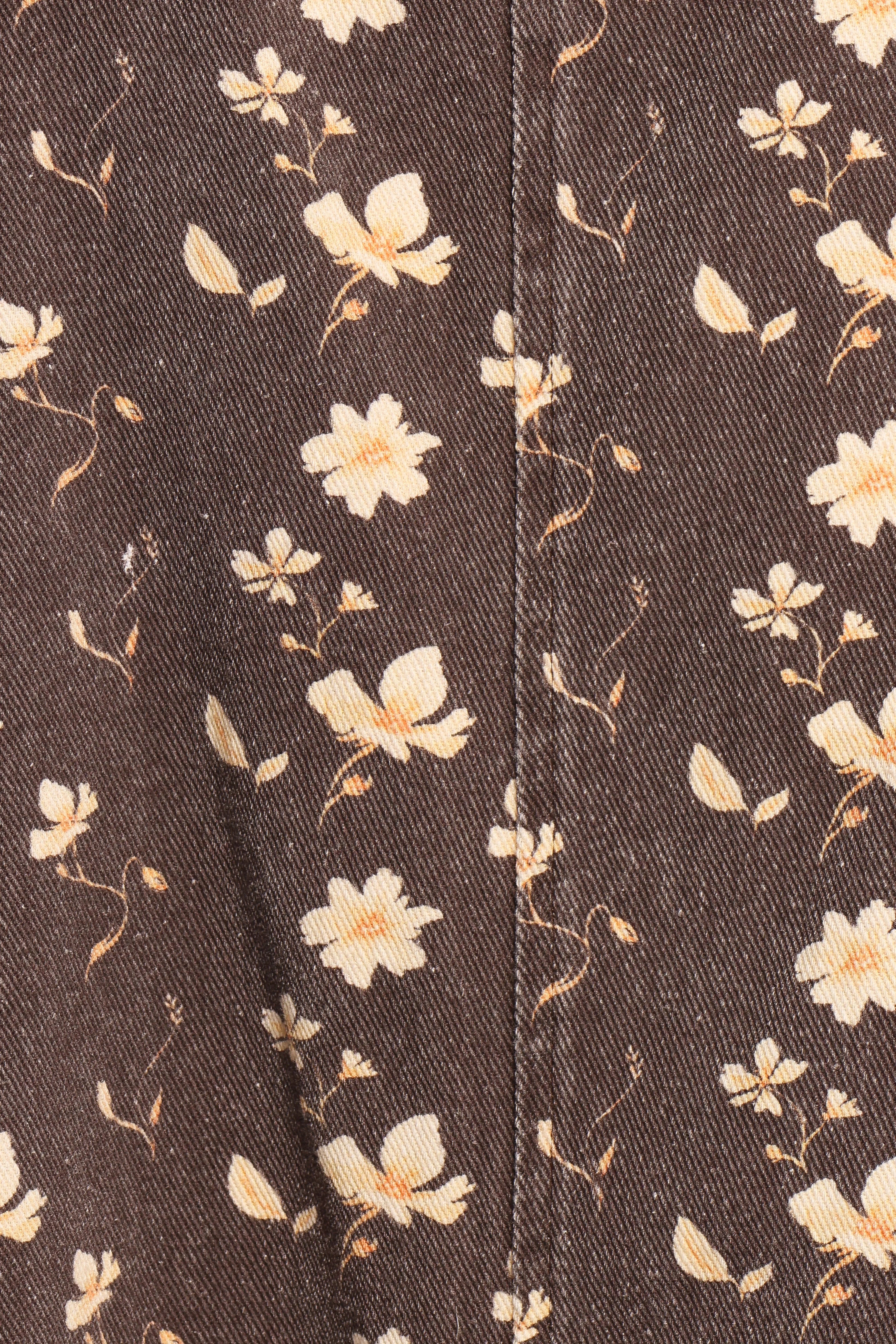 Abbott Mini Dress Brown Floral
