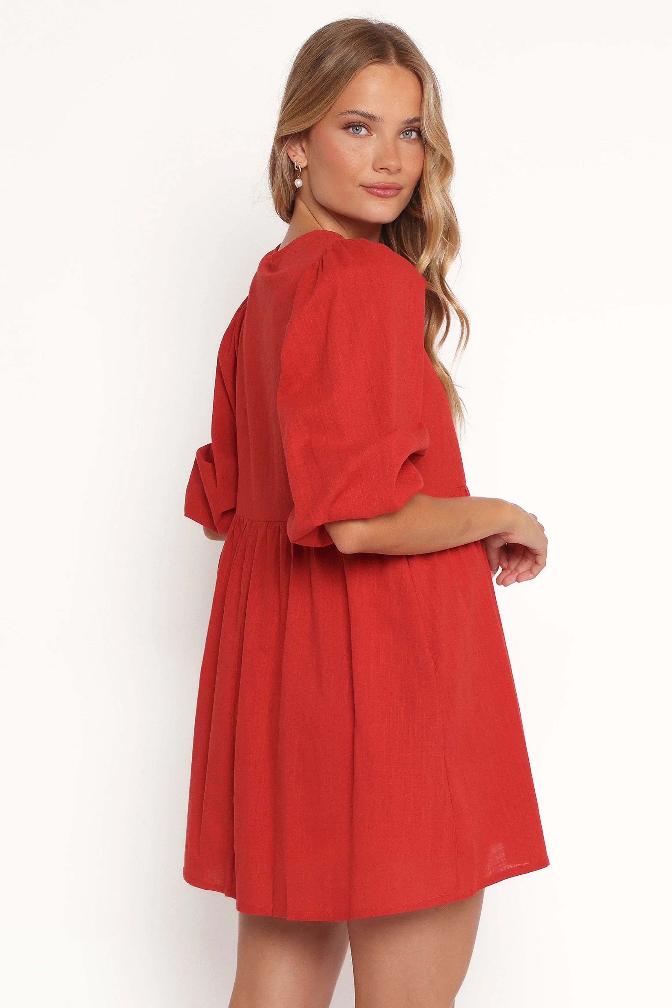 Cinzia Mini Dress Red