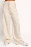 Ash Knitted Pants White