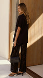 Azura Shirt And Pants Set Black
