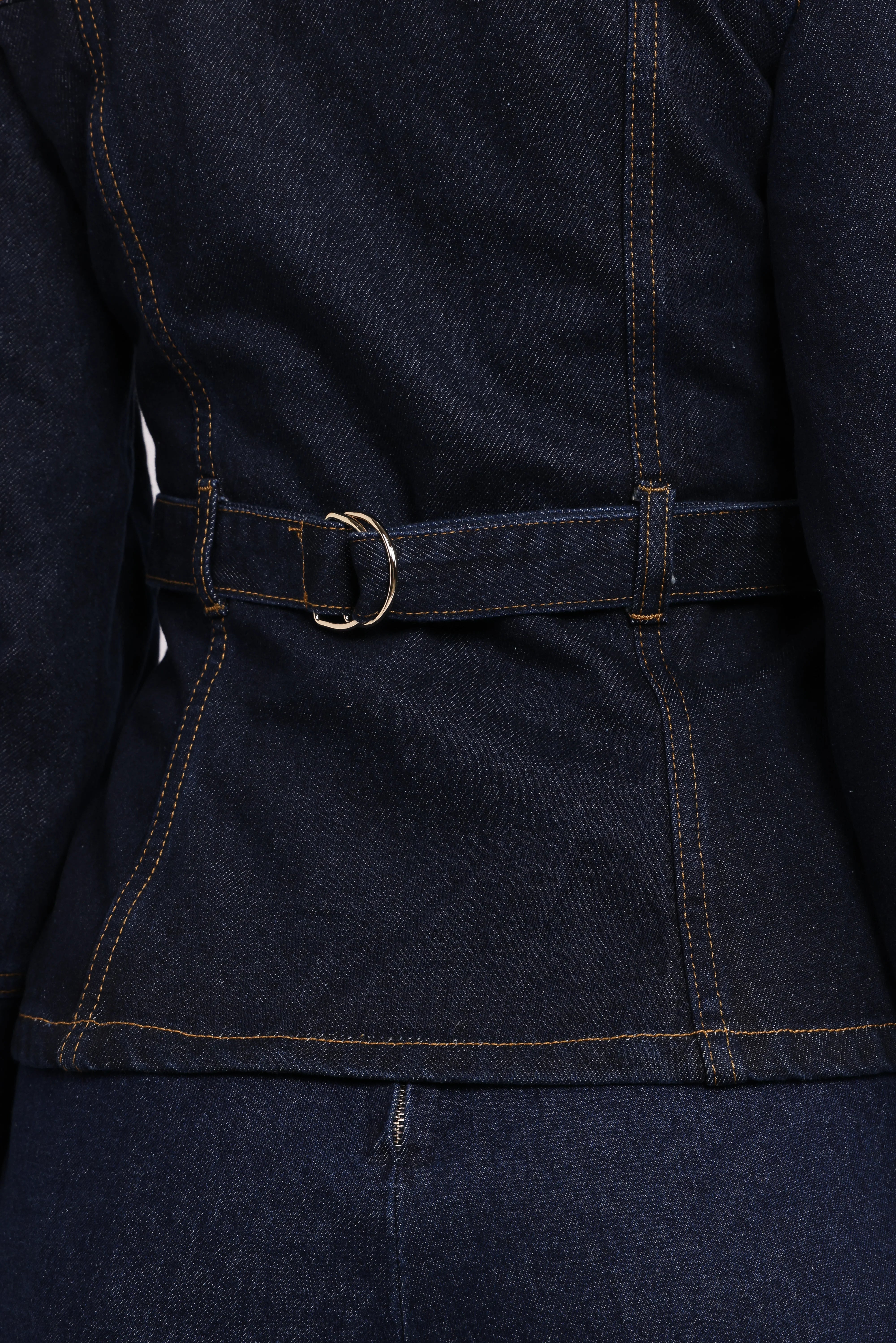 Luchia Denim Jacket Dark Indigo