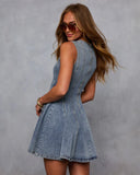 Lenah Denim Mini Dress