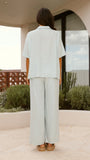 Lexi Linen Pants Blue