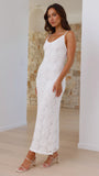 Kaden Maxi Dress White