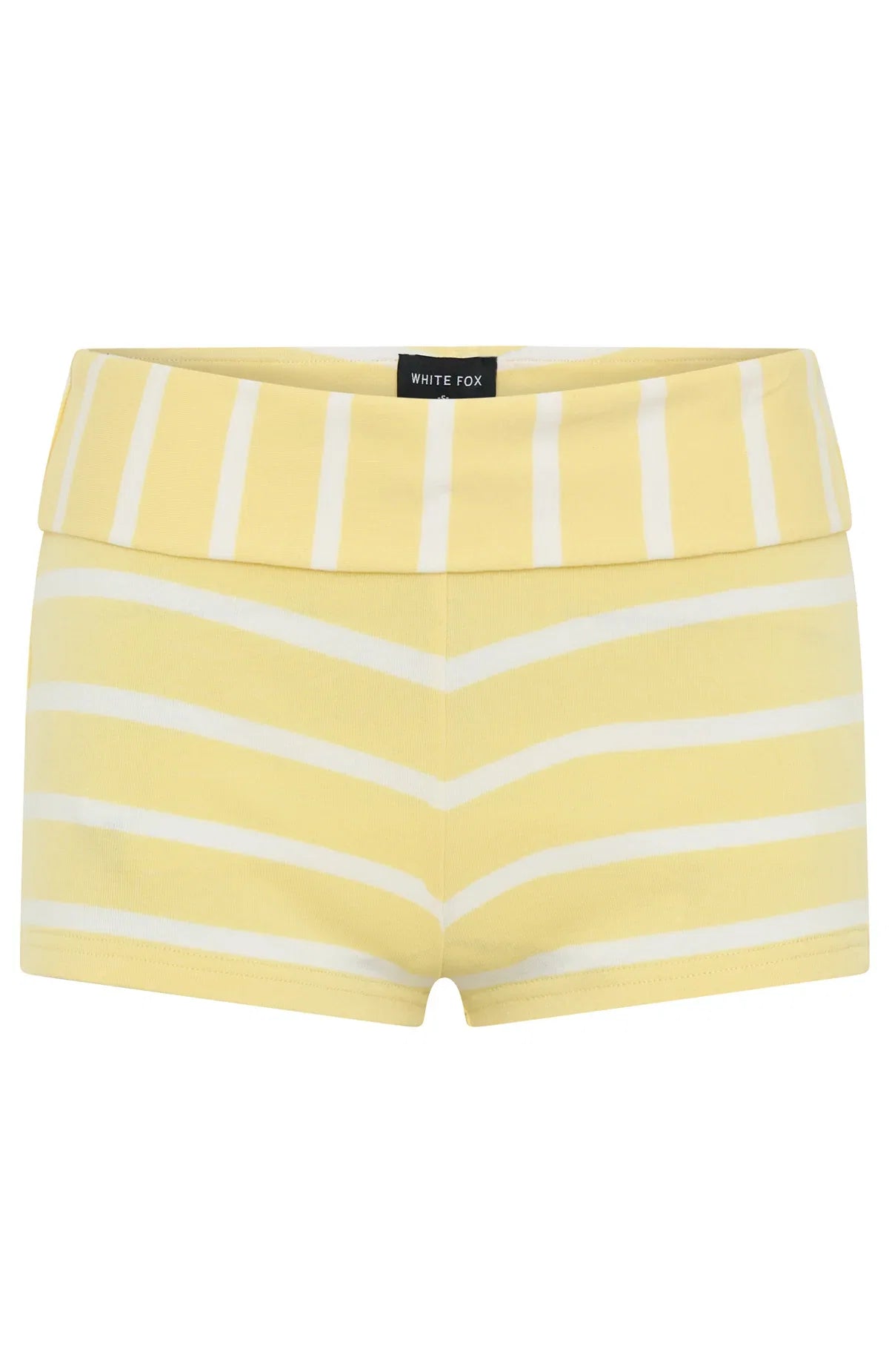 You Said Forever Booty Shorts Lemon Stripe