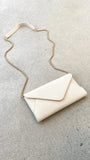 Carmen Envelope Cross Body Bag Cream