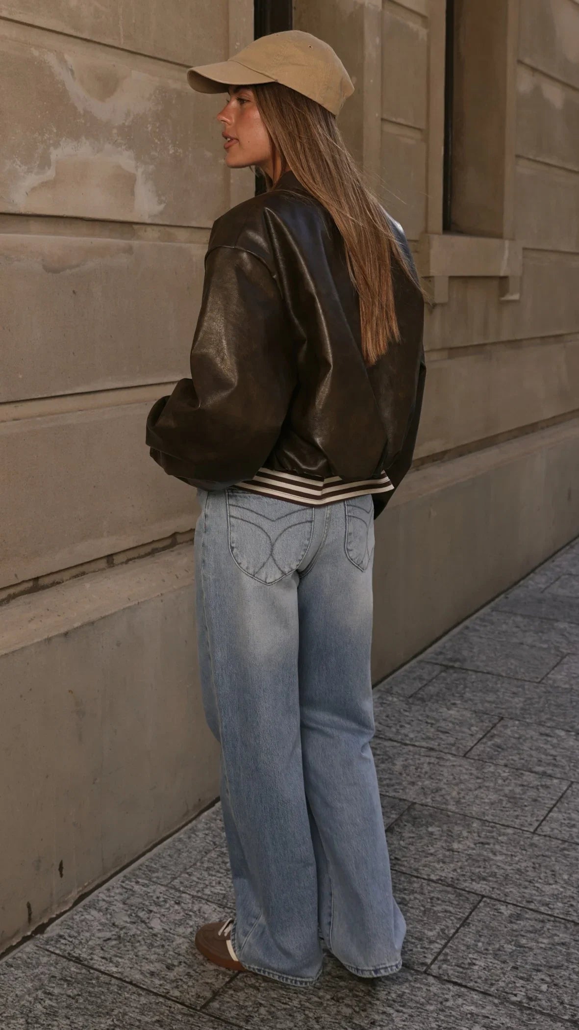 Jackson Bomber Jacket Vintage Brown