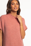Wright Knit Mini Dress Pink