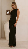 Lealah Maxi Dress Black