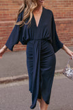 Audrina Maxi Dress Midnight Blue