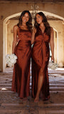 Alaria Maxi Dress Rust