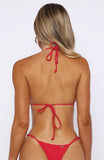 Anoki Bikini Top Cherry Red