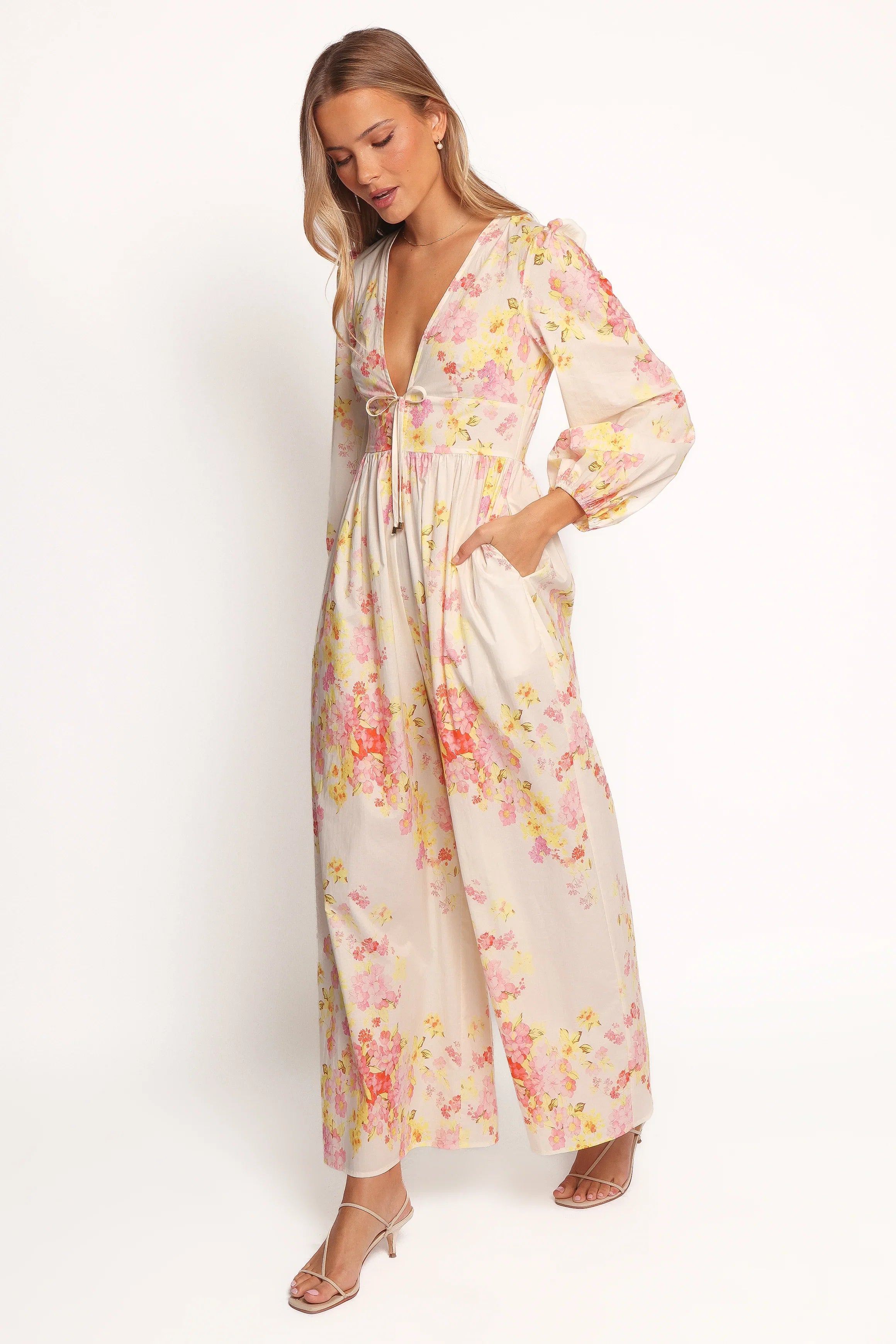 Celestine Jumpsuit Pink Floral