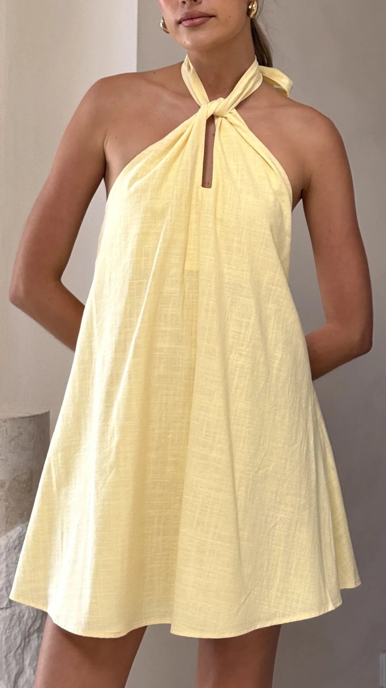 Maja Mini Dress Yellow