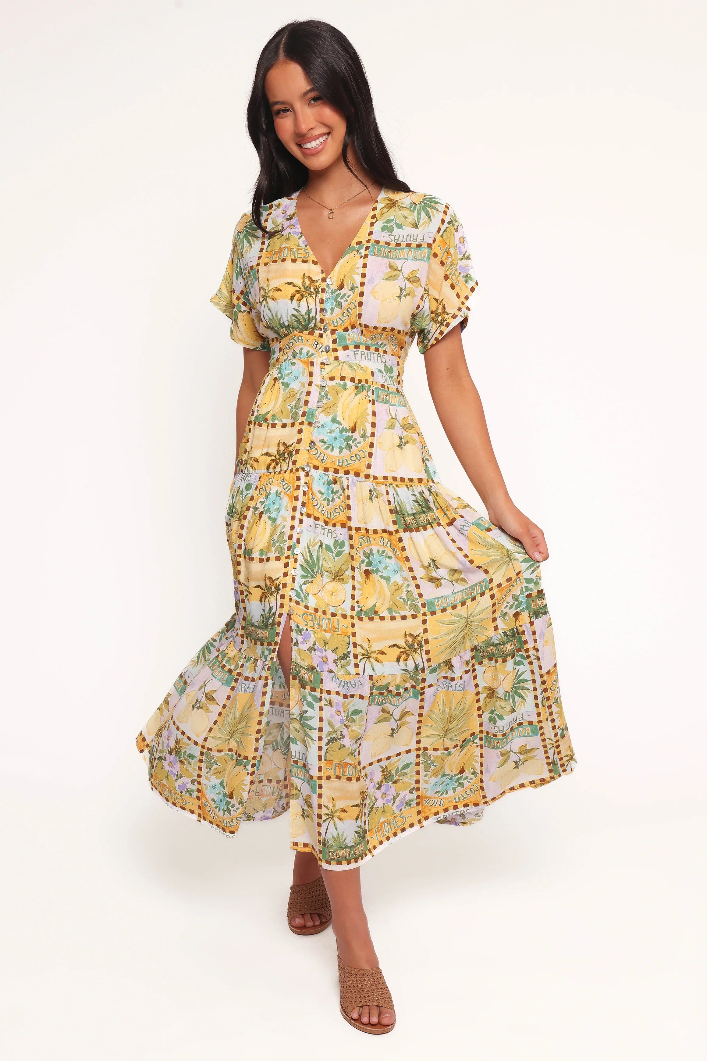 Sorrento Maxi Dress Tropical Sun