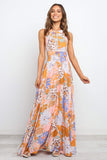 Newell Dress Orange