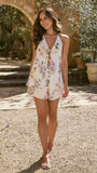 Dasha Top Botanical Bloom