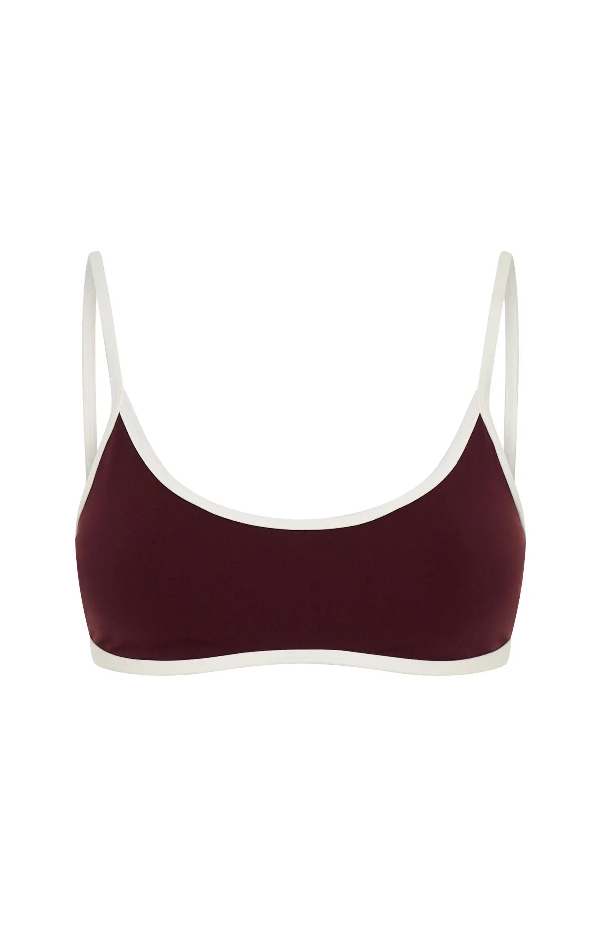 Blitz Sports Bra Merlot Cream