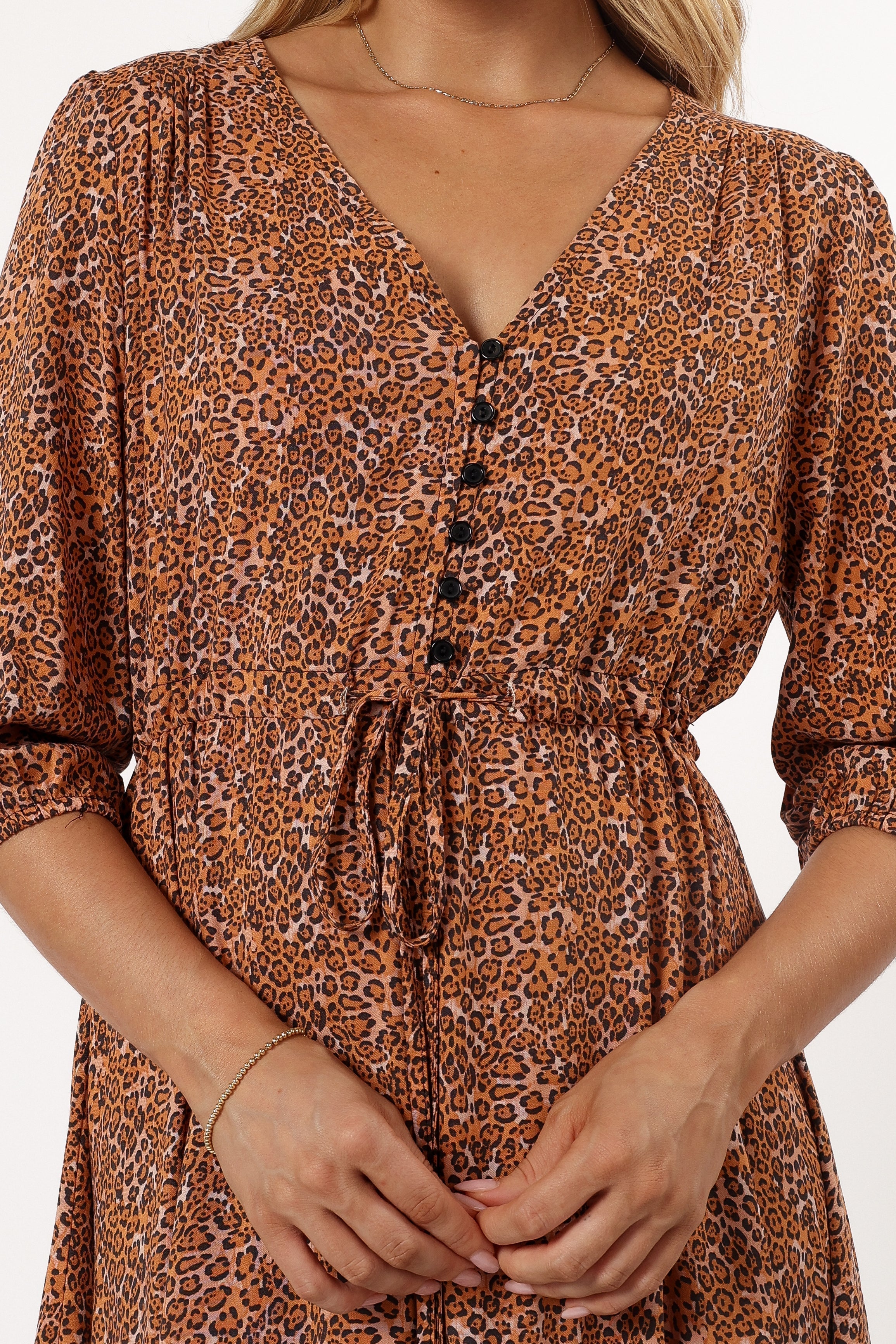 Kelda Dress Leopard Print