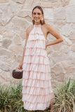 Zoella Maxi Dress Pink