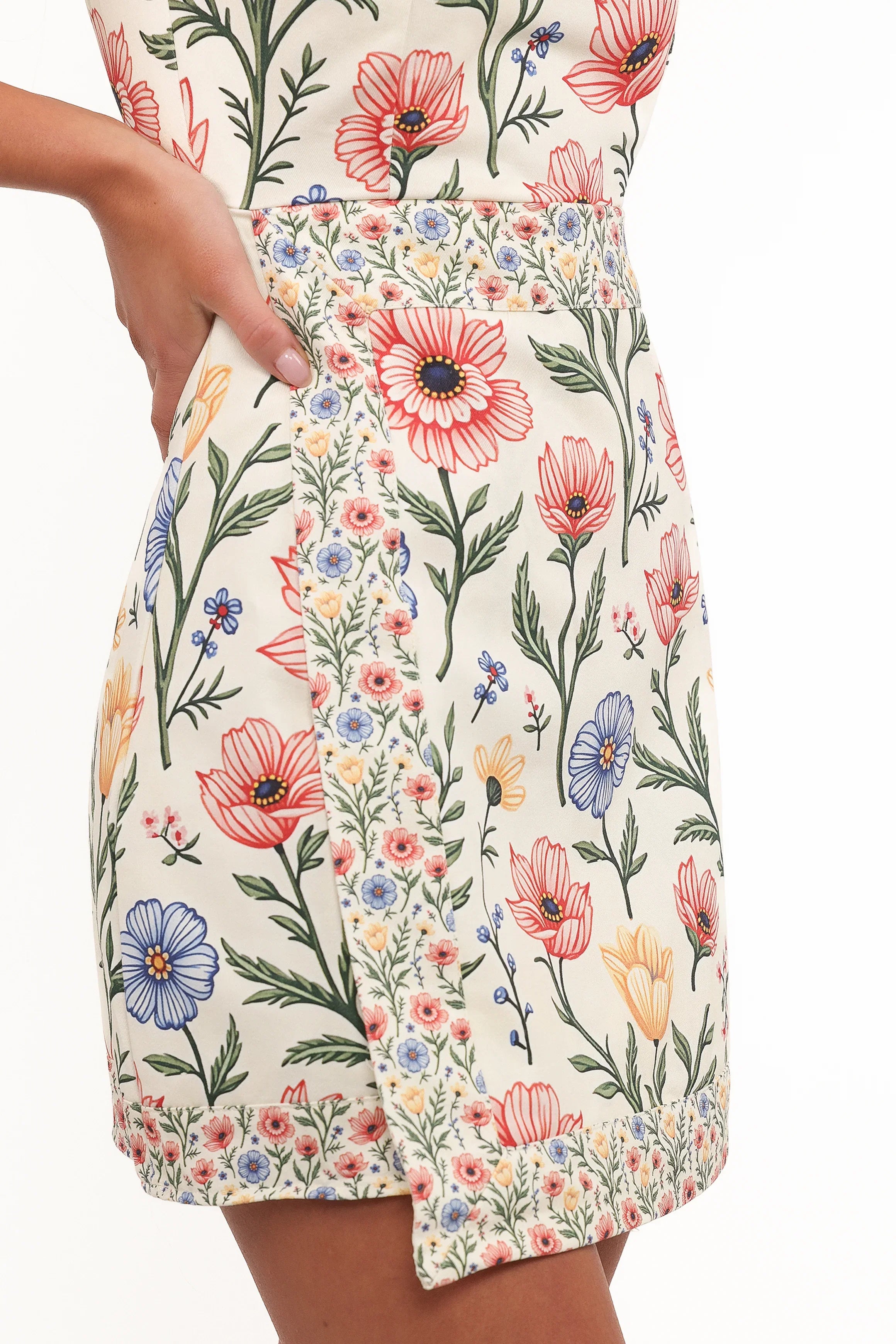 Rinna Mini Dress Pastel Floral