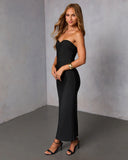 Effortless Moment Bandage Bodycon Maxi Dress