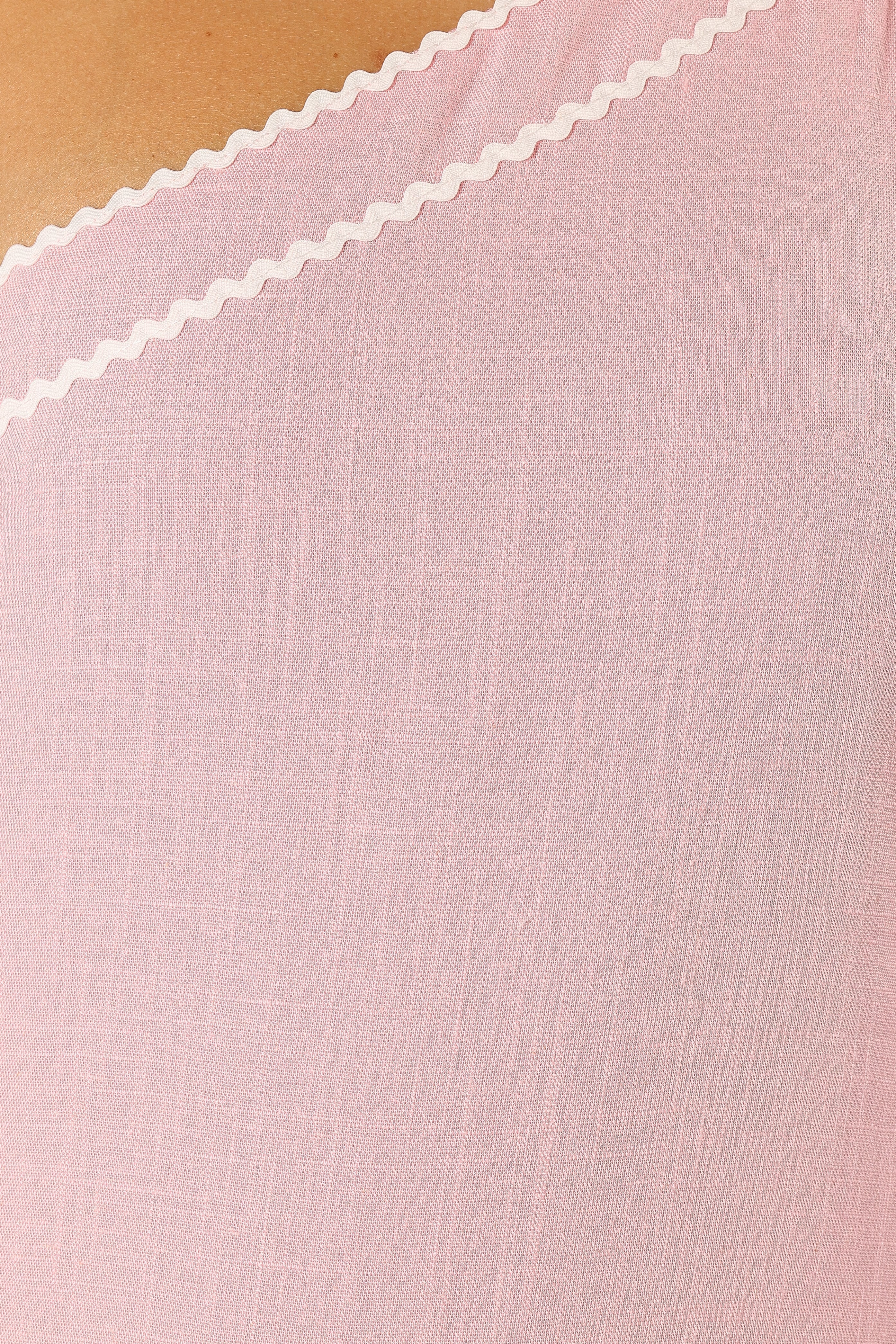 Fleaur One Shoulder Maxi Dress Pink