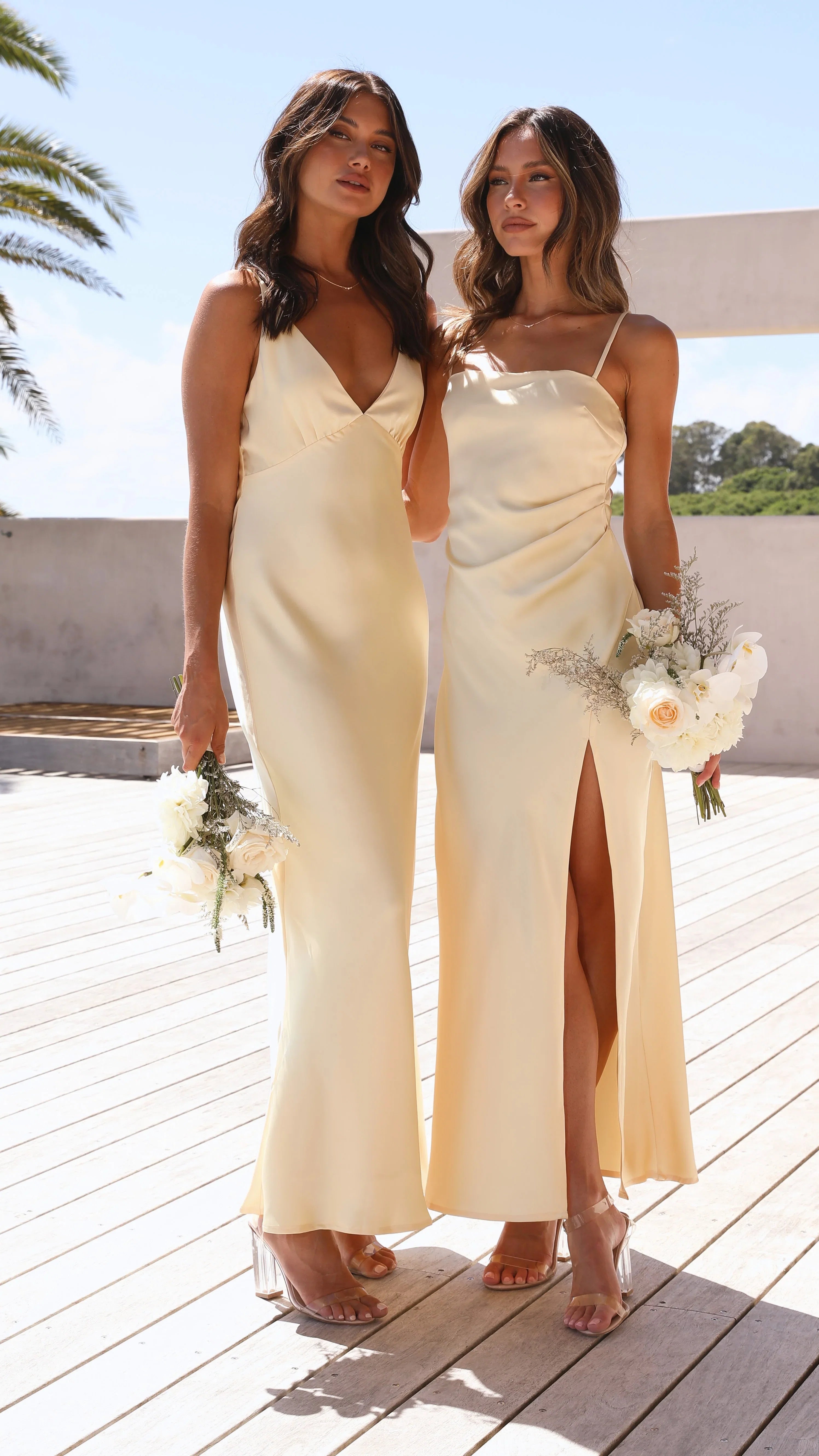 Ilana Maxi Dress Lemon
