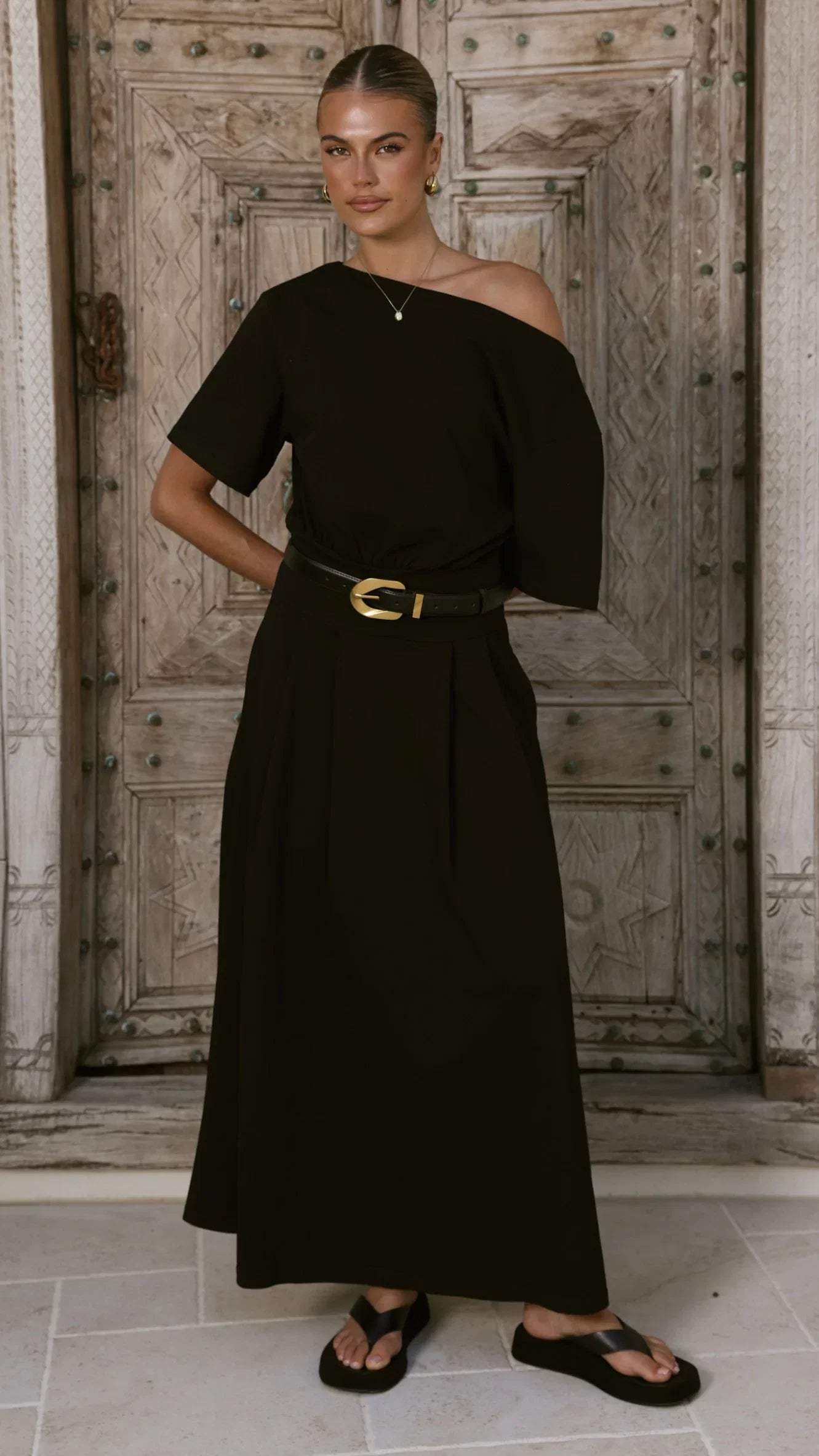 Aleski Maxi Dress Black
