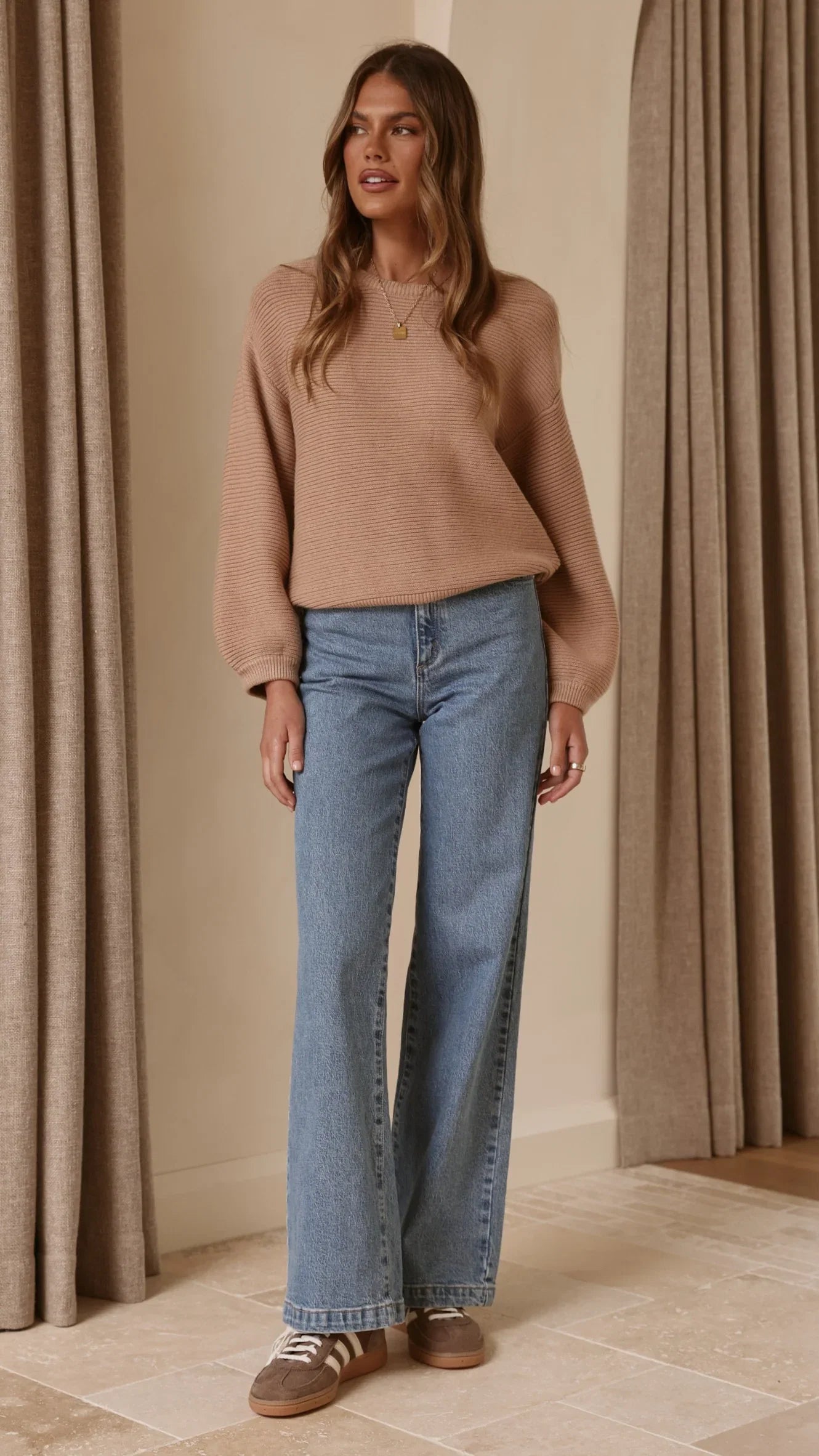 Carmel Knit Tan