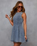 Lenah Denim Mini Dress