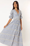 Tani Midi Dress Blue