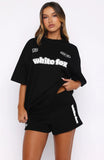 Ready To Go Oversized Tee Black