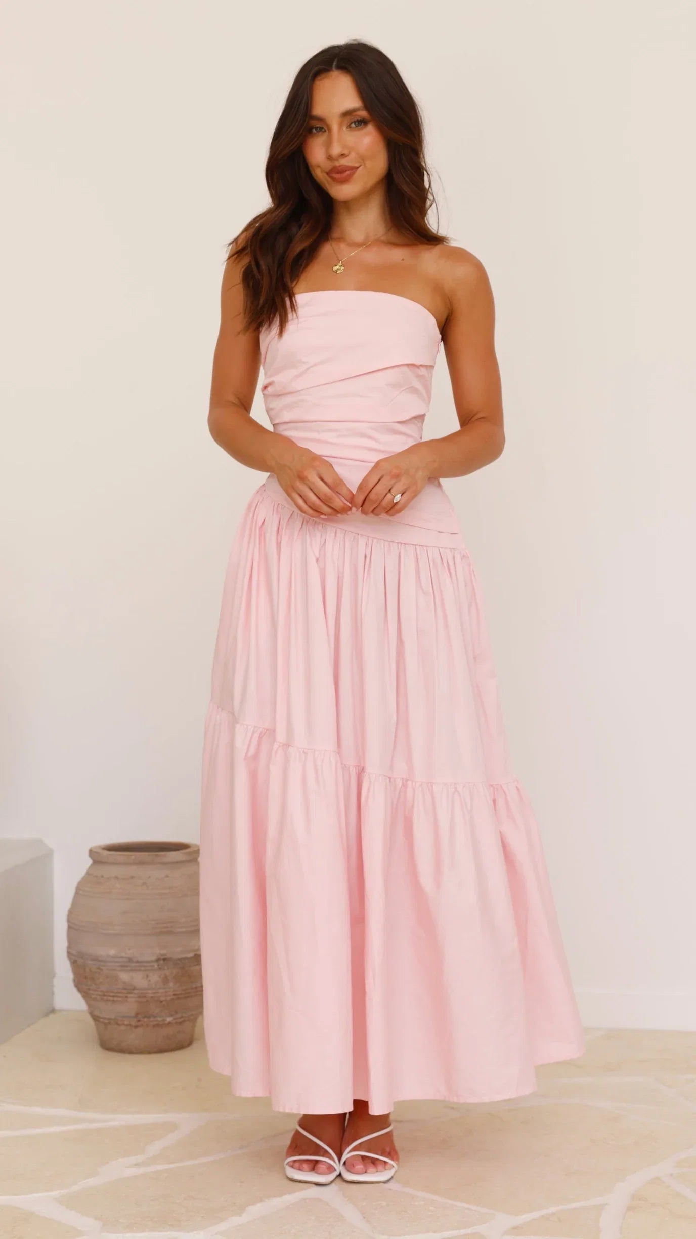 Lola Maxi Dress Pink