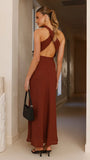 Velaris Maxi Dress Burgundy