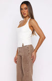 Im Next Halter Top Off White