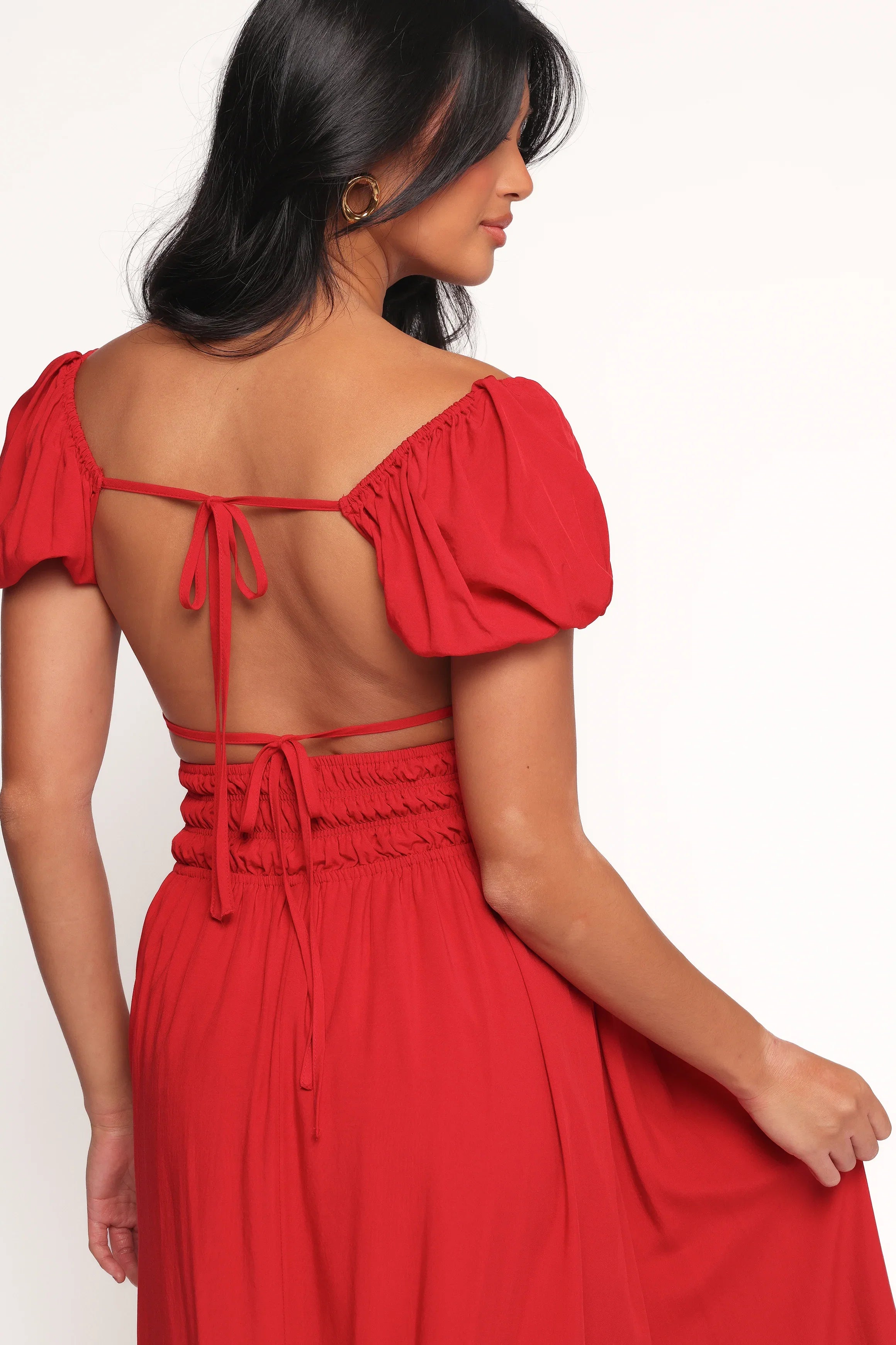 Theodora Maxi Dress Red