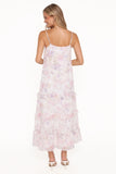 Minka Maxi Dress White Multi Floral