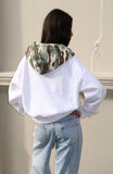 Studio 17 Winona Boxy Zip Front Hoodie Grey Marle