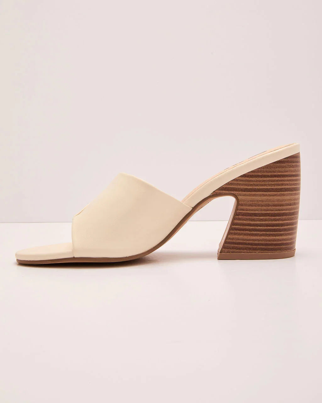 Ameliah Vegan Leather Heel Mules
