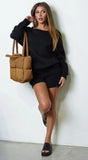 Anastacia Lounge Set Black